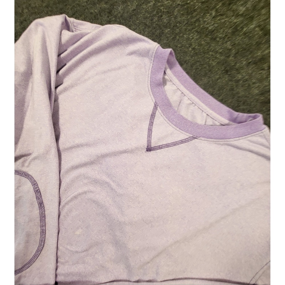 Oliver Ridley Tour Performance Long Sleeve Shirt  Men's Medium Purple shade